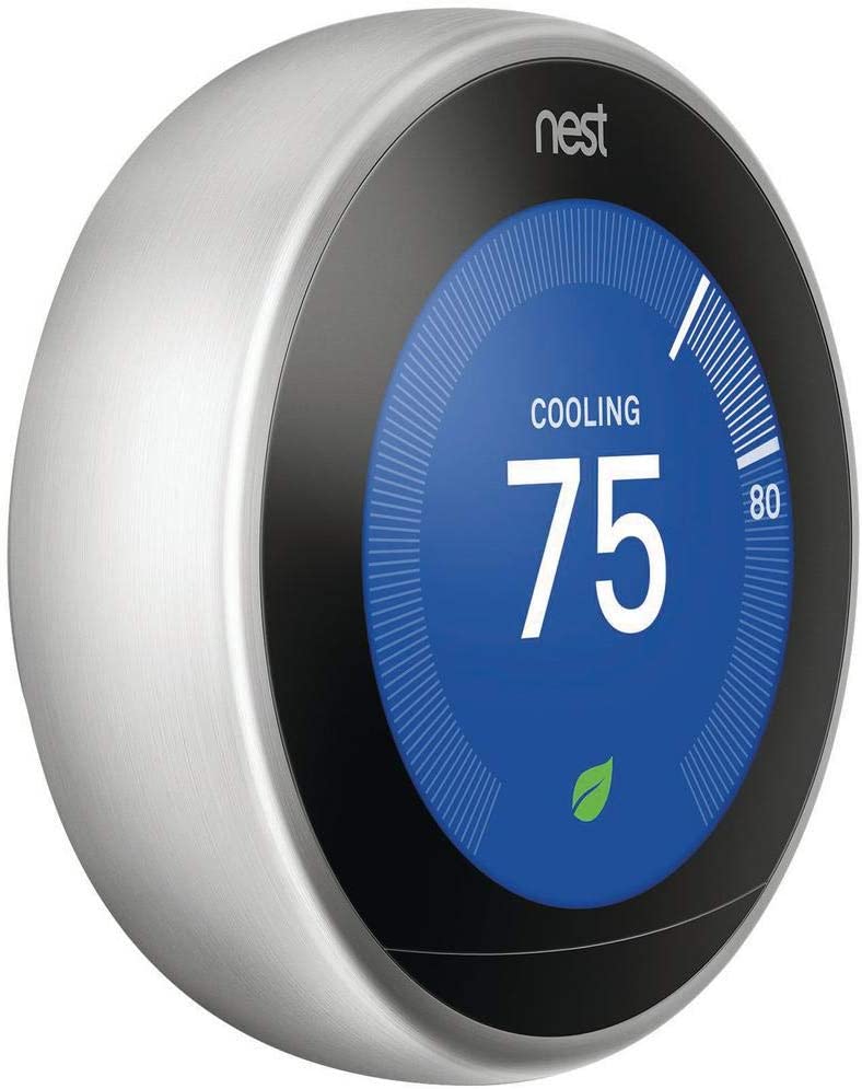 Buy Nest Thermostat 3rd Gen T3007ES Stainless Steel - Google Store