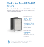 Medify MA-25 Air Purifier for Medium Rooms - Black