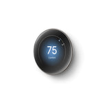 Google Nest Learning Thermostat Gen 4, Polished Silver