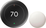 Google Nest Learning Thermostat Gen 4, Polished Silver