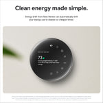 Google Nest Learning Thermostat Gen 4, Polished Silver