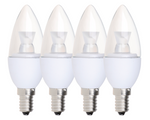 Simply Conserve B11 Clear Candelabra 5W Dimmable (4 pack)