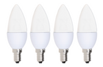 Simply Conserve B11 Frosted Candelabra 5W Dimmable (4 pack)