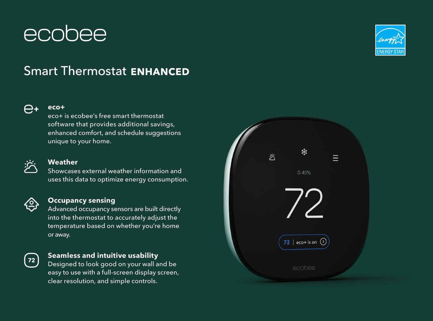 Ecobee Smart Thermostat Ecobee Sensor Participation Ecobee